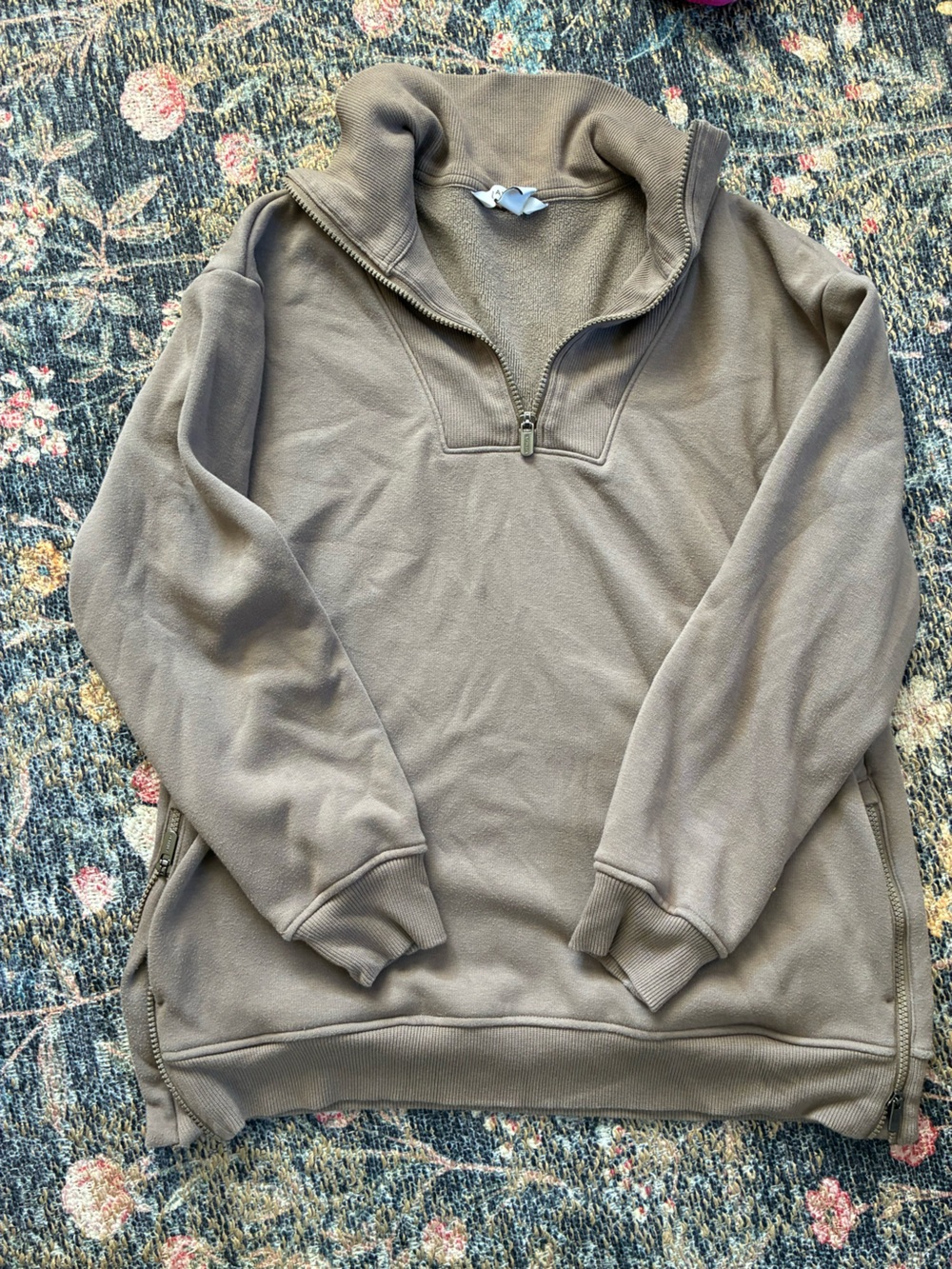 Athleta Quarter Zip Sweatshirt